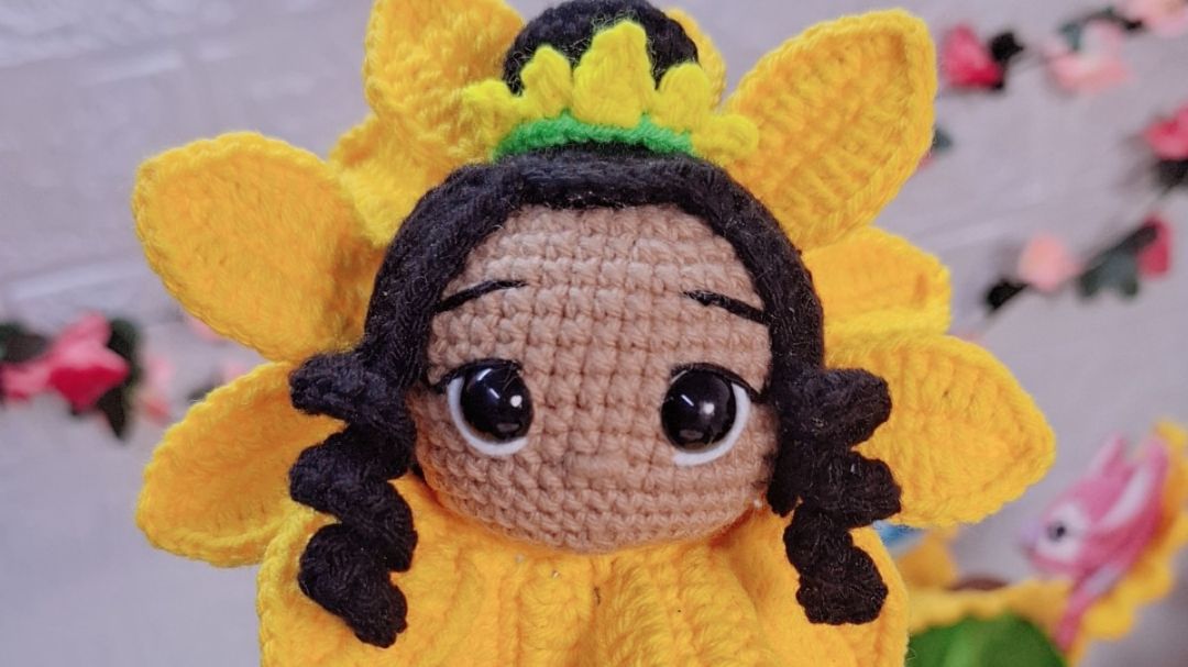  Tiana convertida en Girasol 