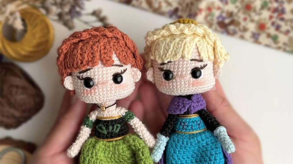 ANNA Y ELSA. FROZEN