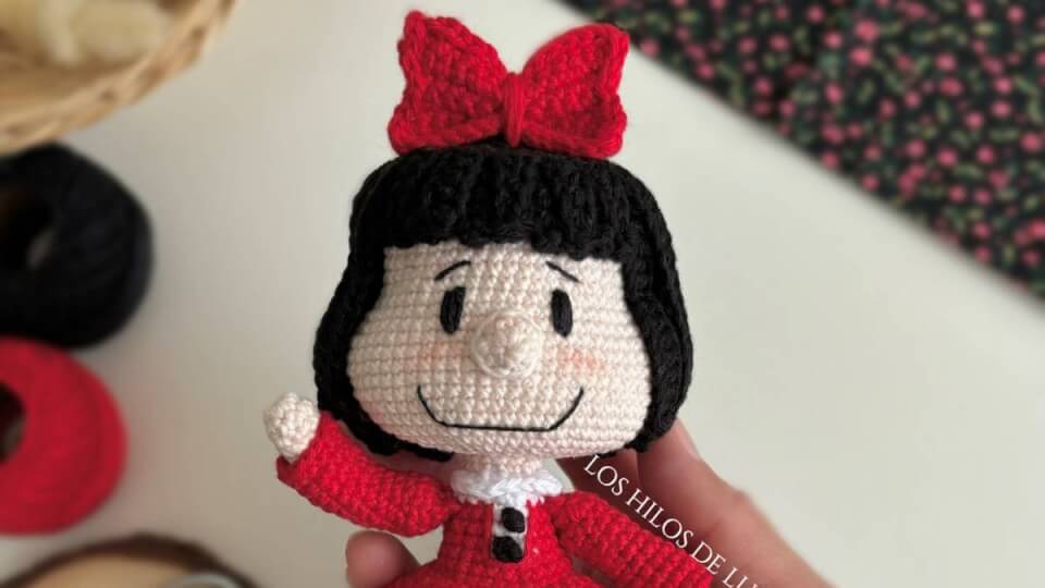 MAFALDA PATRON DE AMIGURUMI