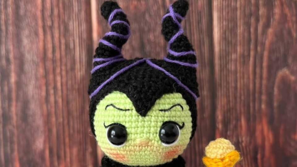 Malefica patron de amigurumi