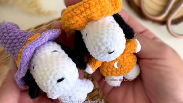 Snoopy brujito y calabacita