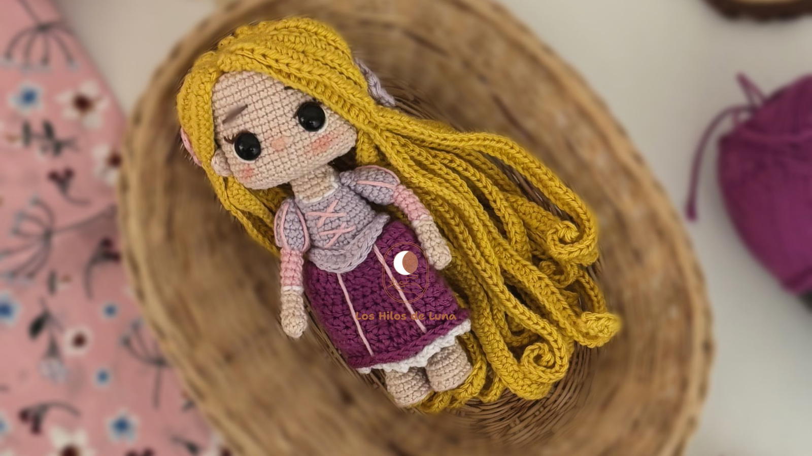 Rapunzel Amigurumi pattern 