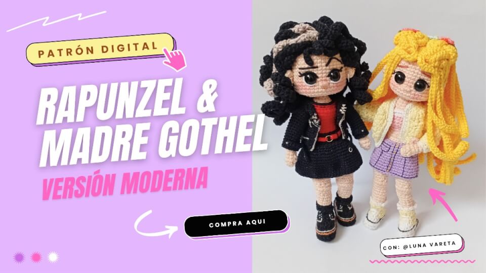 Ebook Dúo Q' drama! Amigurumi.