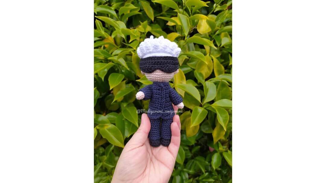 Satoru Gojo|Patrón de crochet