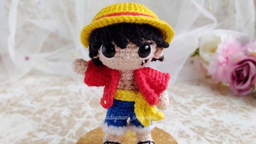 Luffy | Patrón de crochet