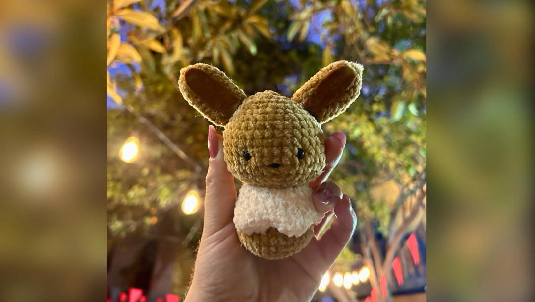 Eevee lil friends keychan