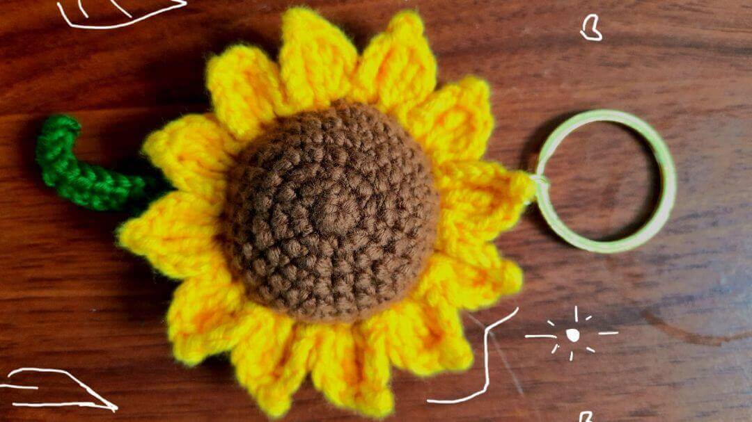 LLAVERO GIRASOL