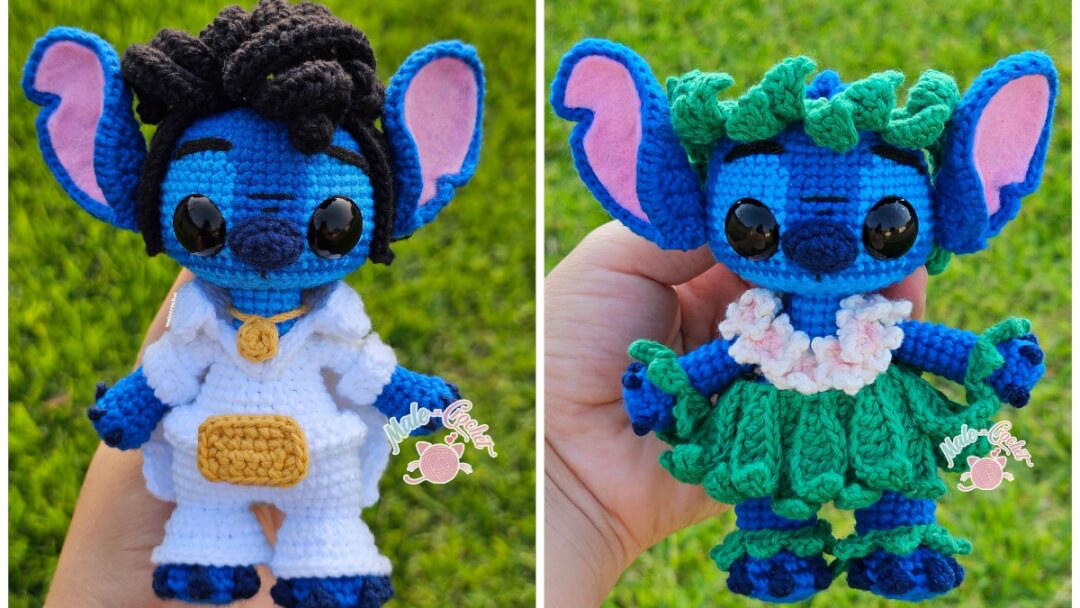 STITCH ELVIS & HULA 🌺