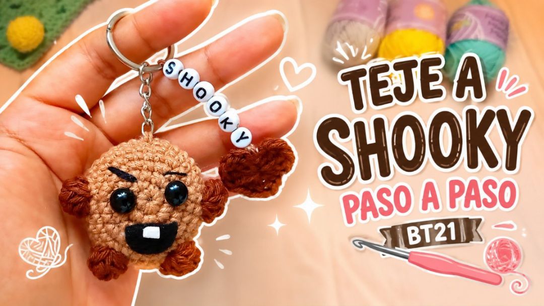 Llavero de Shooky BT21 💜