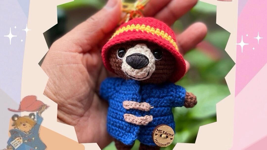 Patrón Llavero Oso Paddington