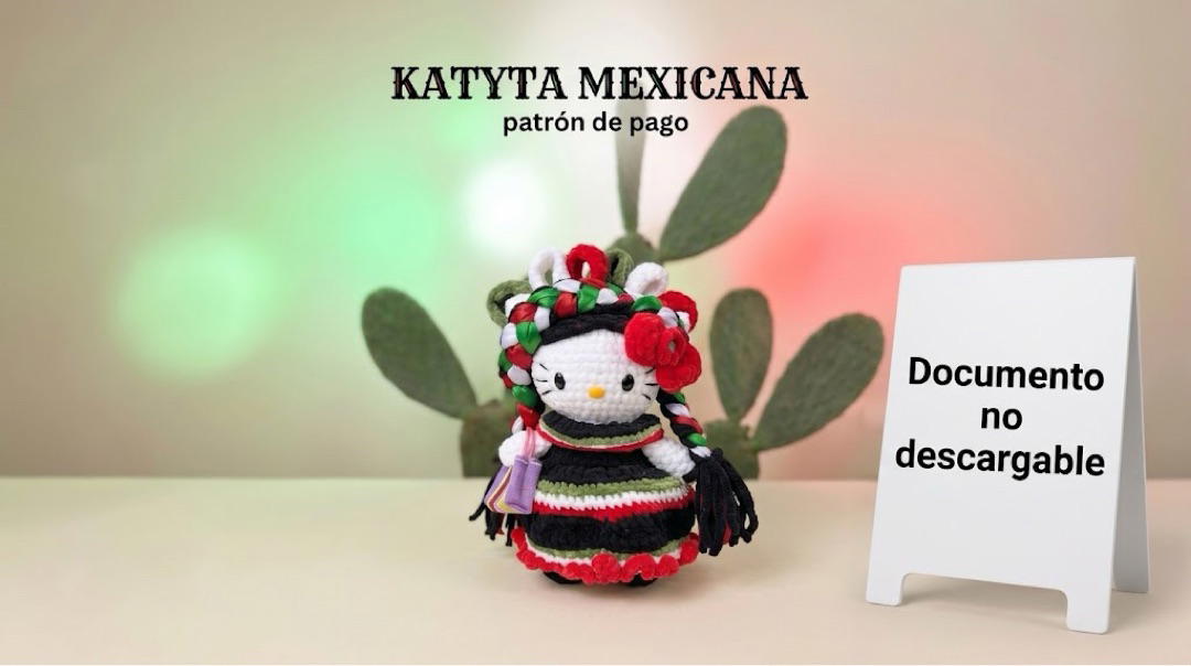 Patrón de Gatita mexicana 