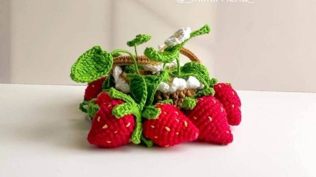 Canasta de fresas 🍓