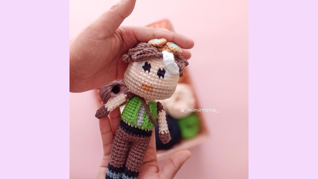 Minecraft Cellbit Amigurumi