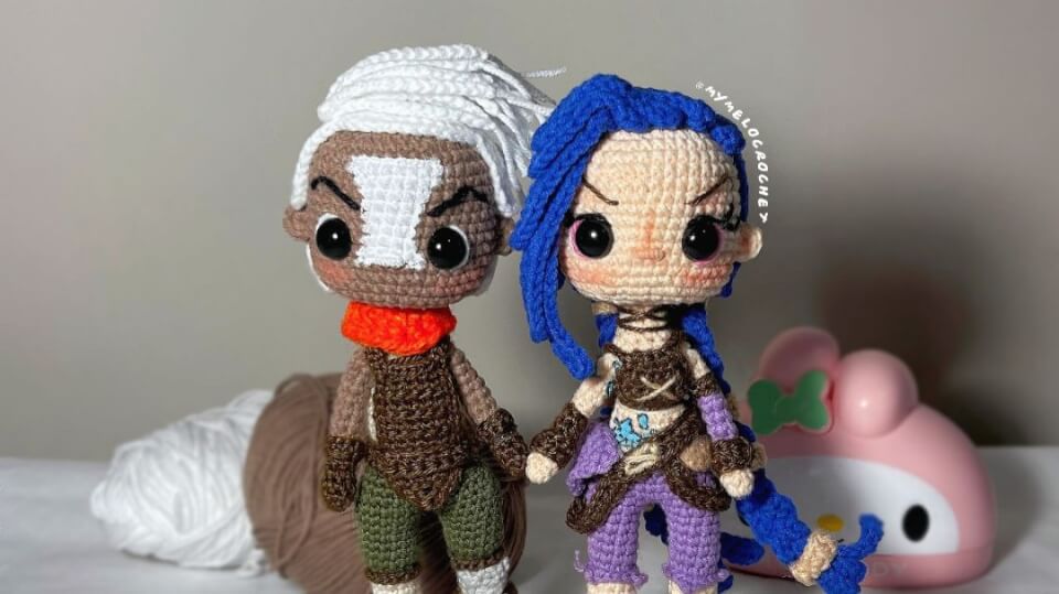 Dúo Ekko y Jinx - Arcane