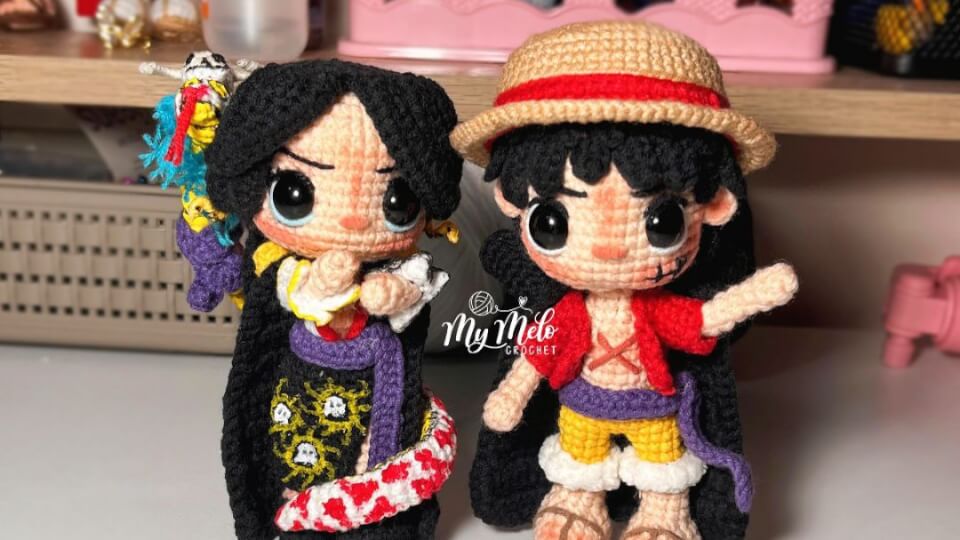 Dúo Luffy y Hancock-One Piece