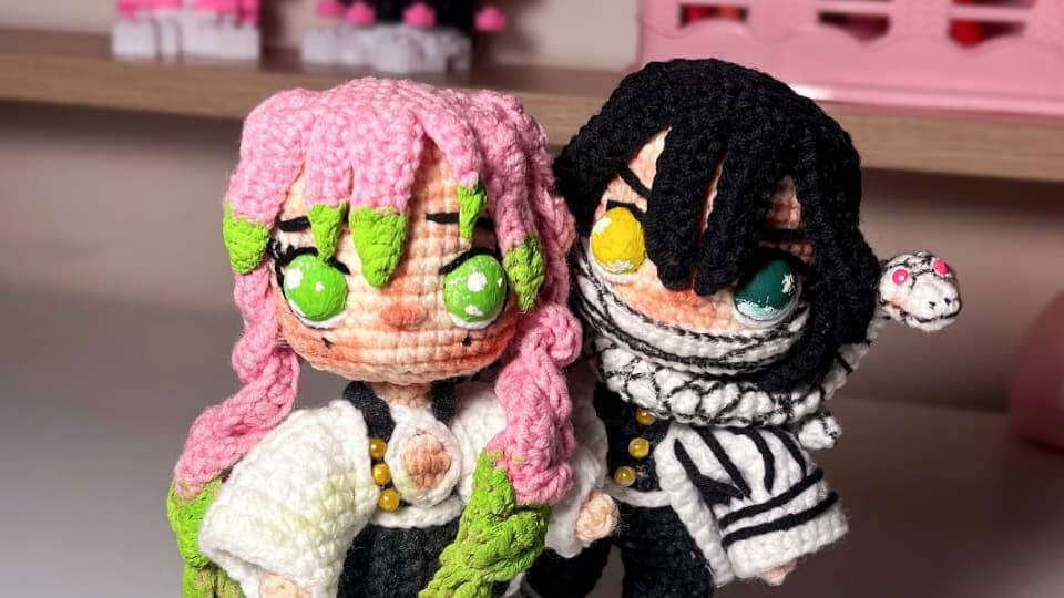 Mitsuri y Obanai