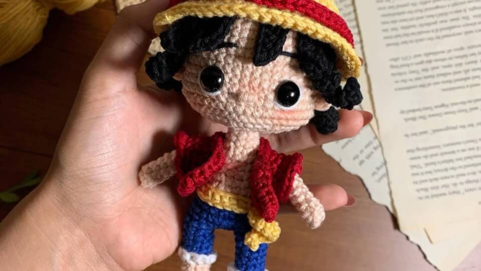 Monkey D. Luffy - patrón PDF
