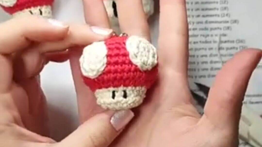 Llavero Hongo de Marios Bross