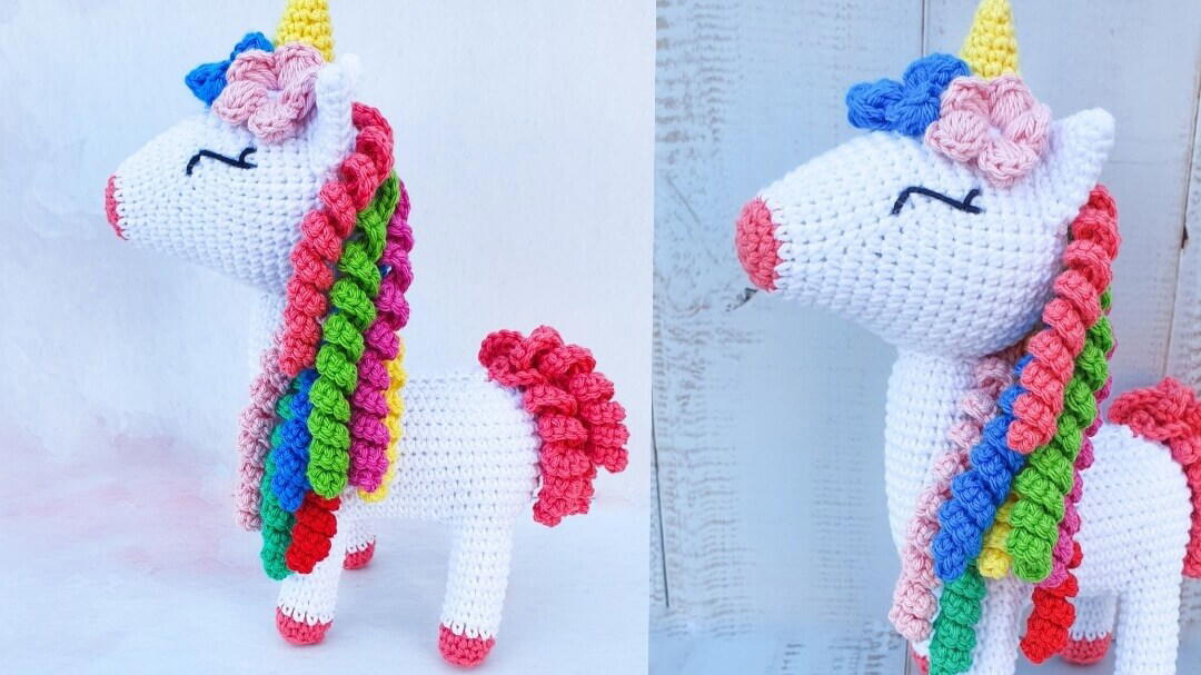 Patrón amigurumi unicornio