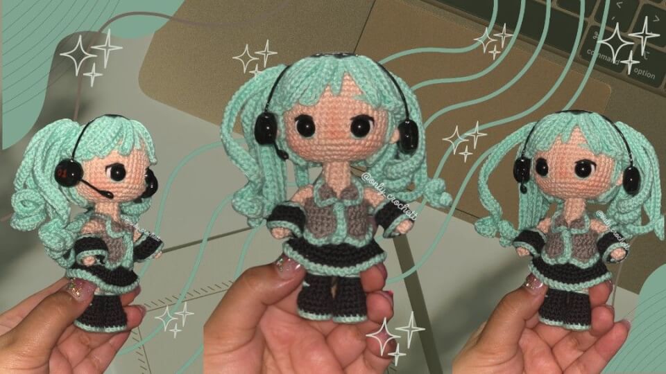 Hatsune Miku Amigurumi