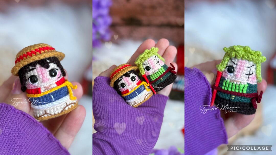 Dúo MiniPocket D. Luffy y Zoro