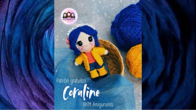 Patron Coraline-BKM amigurumis
