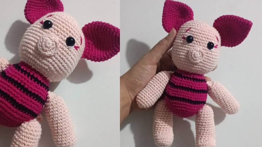 Piglet Winnie Pooh
