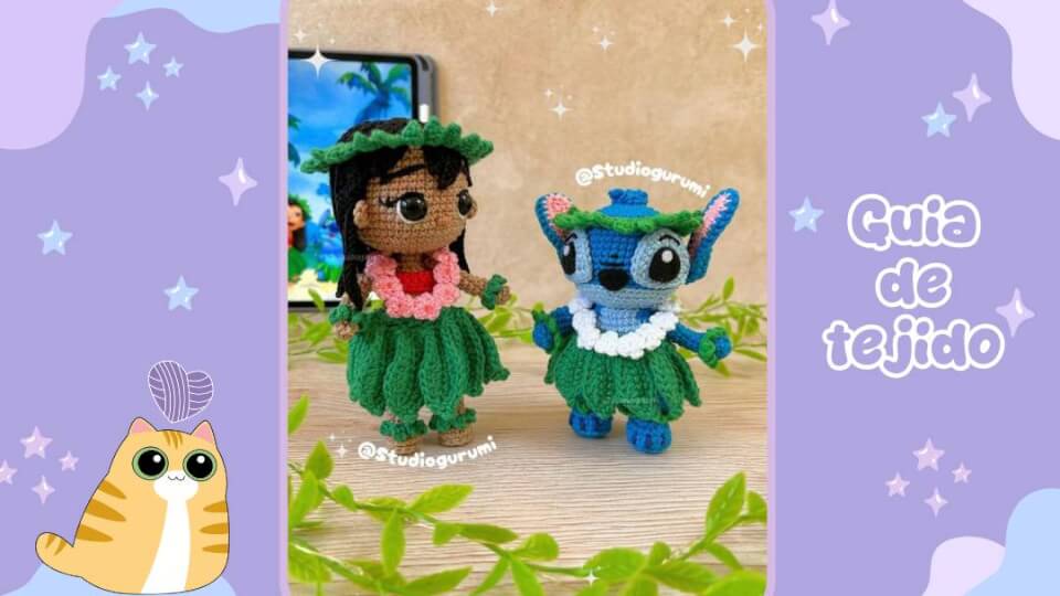 Duo Ohana Lilo y Stitch