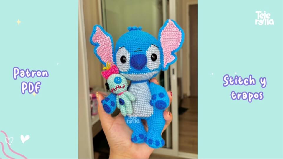 Stitch y trapos 💙💚
