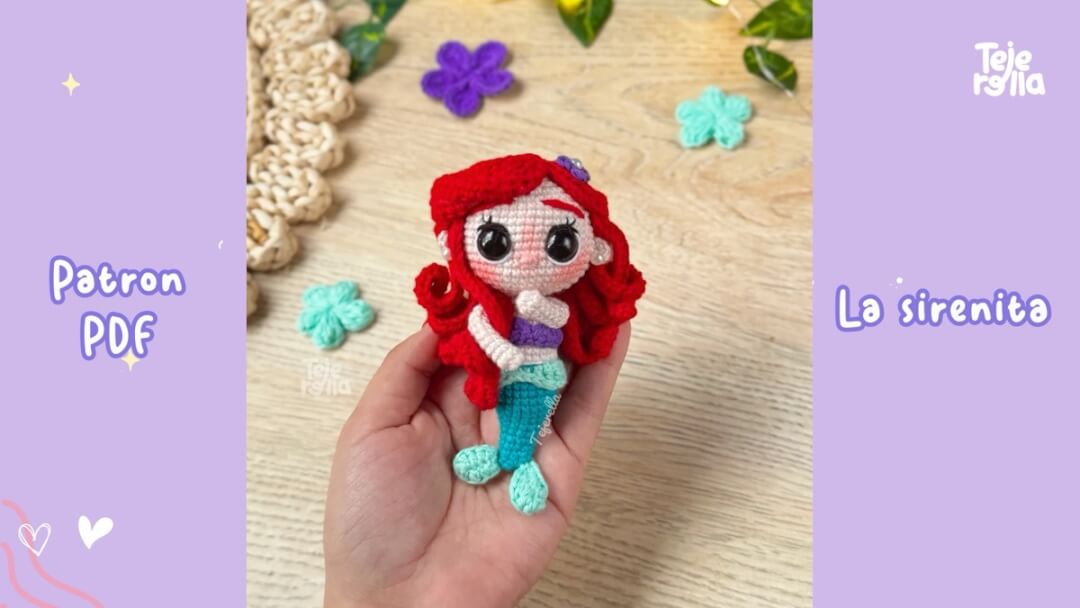 La sirenita Ariel 🧜🏻♀️🐚