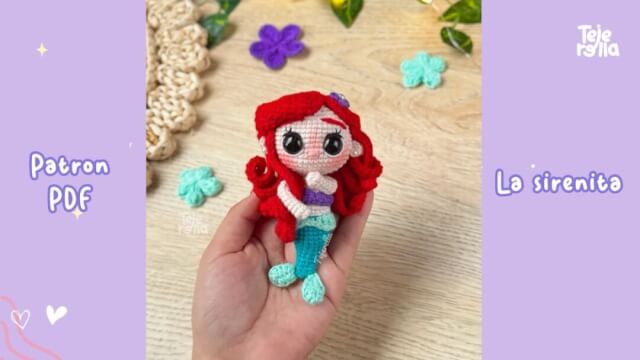 La sirenita Ariel 🧜🏻‍♀️🐚