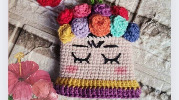 Porta llaves Frida kahlo
