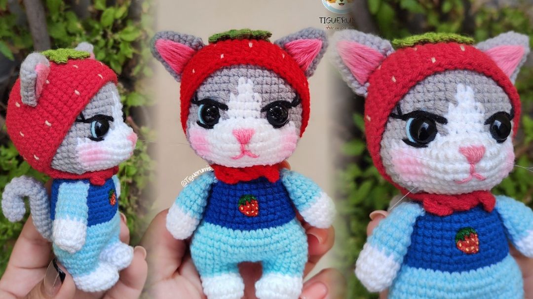 Gatito Tutti frutti 🍓🍍🍎