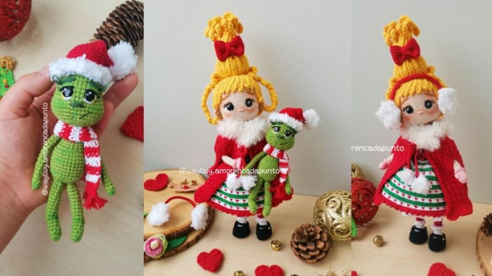 PATRÓN CINDY LOU QUIEN ❤️💚