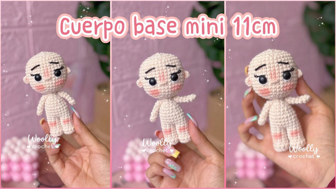 Cuerpo Base Mini (11cm) 🌸
