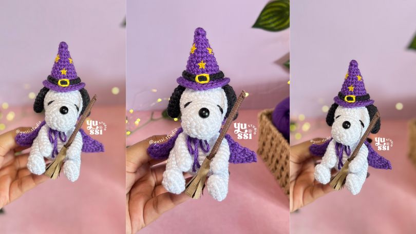 Snoopy brujita | PDF 🧹💜