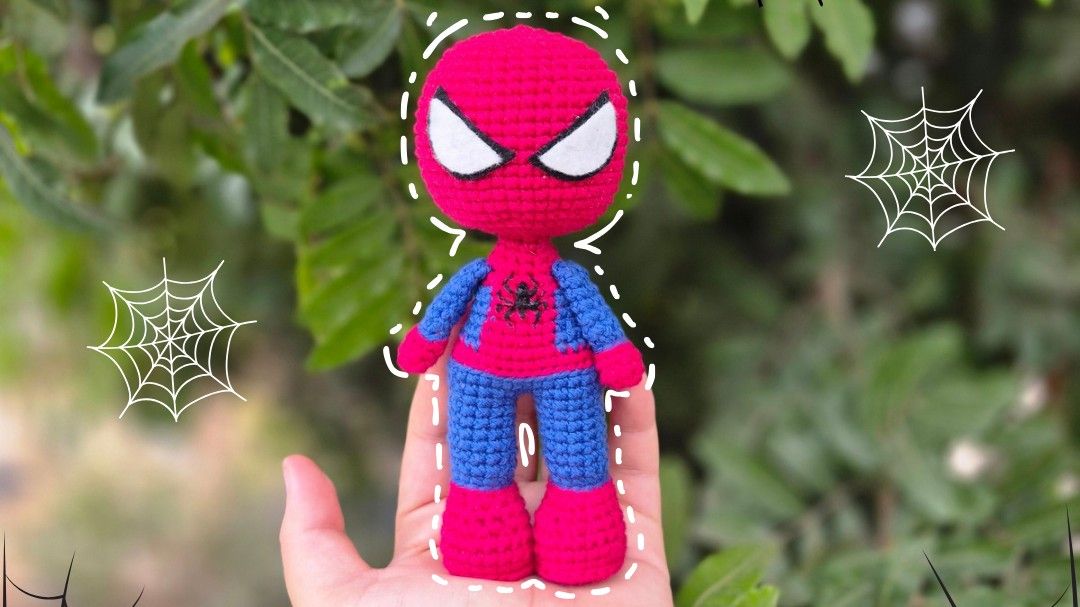 Hombre Araña by @Zaeli.crochet